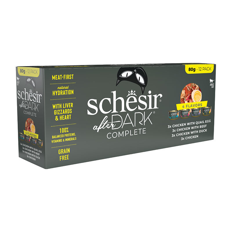 Schesir After Dark Multipack FILEJI v juhi 12x80g