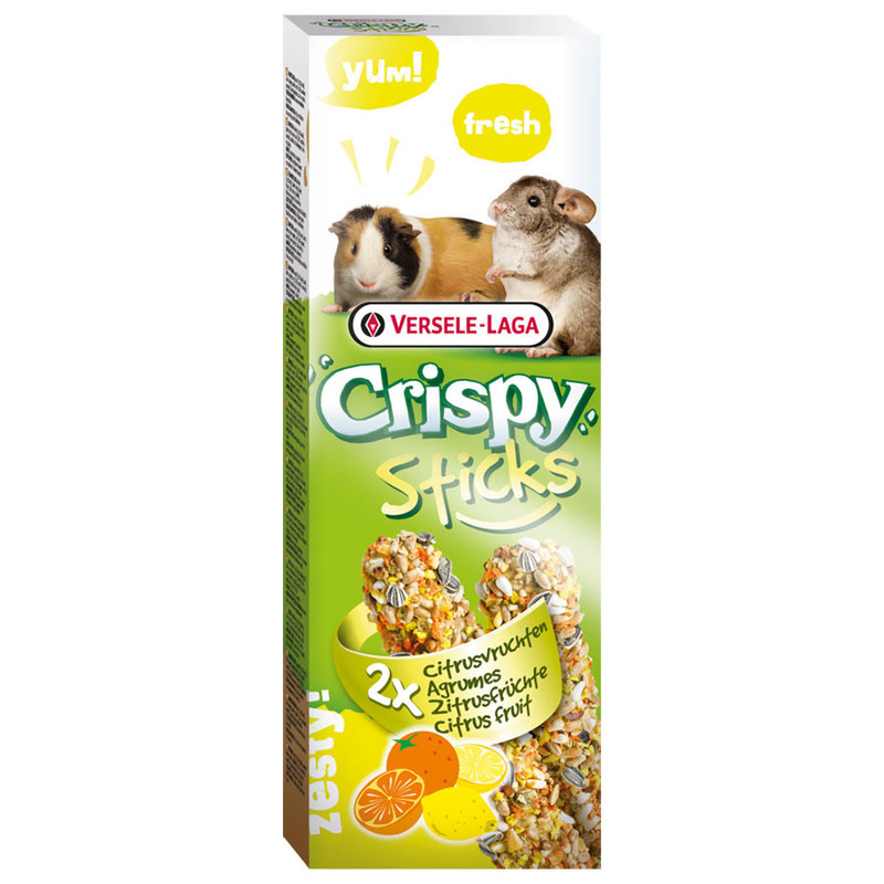 Crispy KREKER s citrusi za morske prašičke in činčile 2x55g