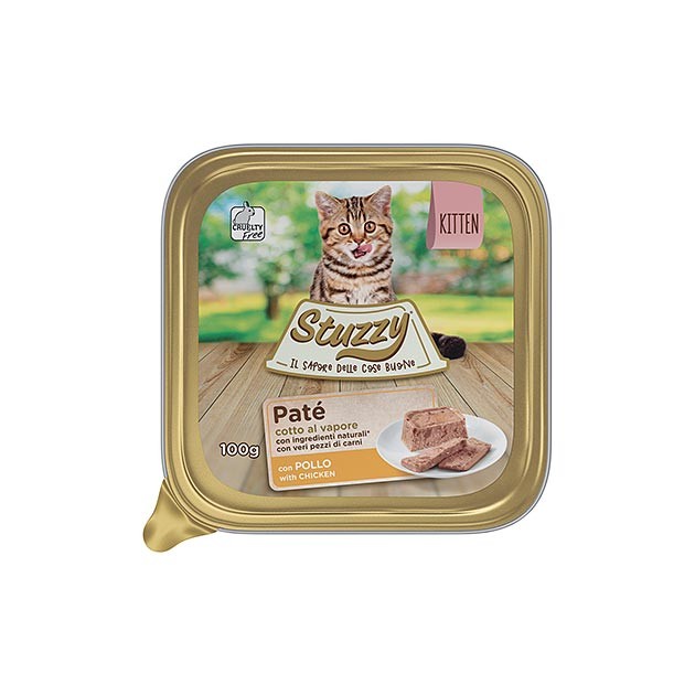 Stuzzy Paté KITTEN PIŠČANEC 100g