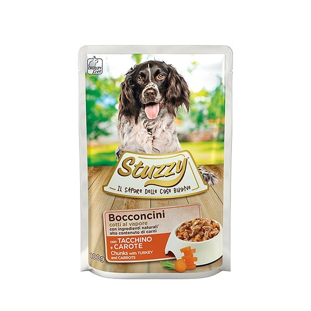 Stuzzy Dog Bocconcini PURAN s KORENJEM 100g