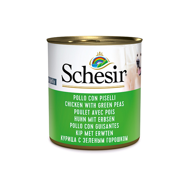 Schesir Dog PIŠČANEC z GRAHOM 285g