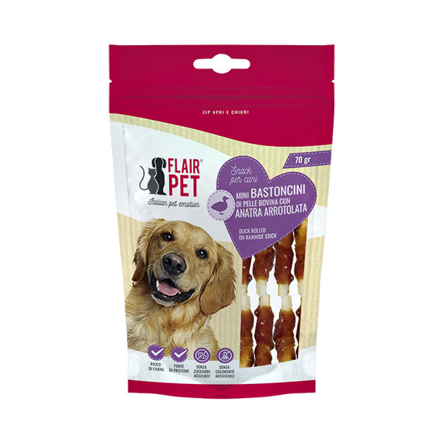 Flair Pet MINI RAČJE PALČKE 70g