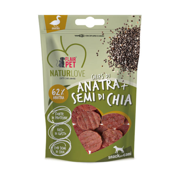 NaturLove RAČJI ČIPS s chia semeni 70g