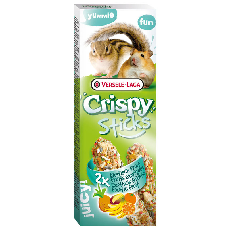 Crispy KREKER s sadjem za hrčke in veverice 2x55g