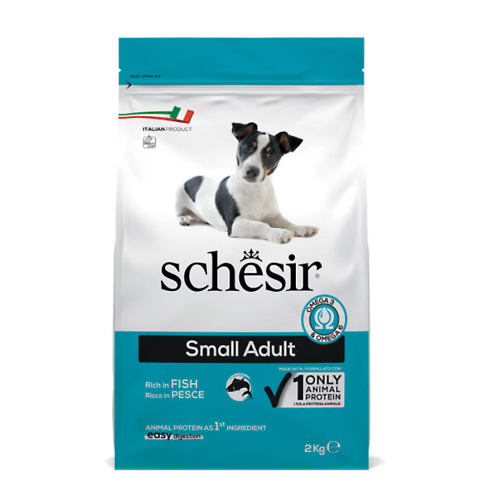 Schesir Dog ADULT SMALL riba 