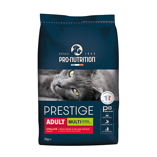 Prestige Cat ADULT MULTI s perutnino in zelenjavo