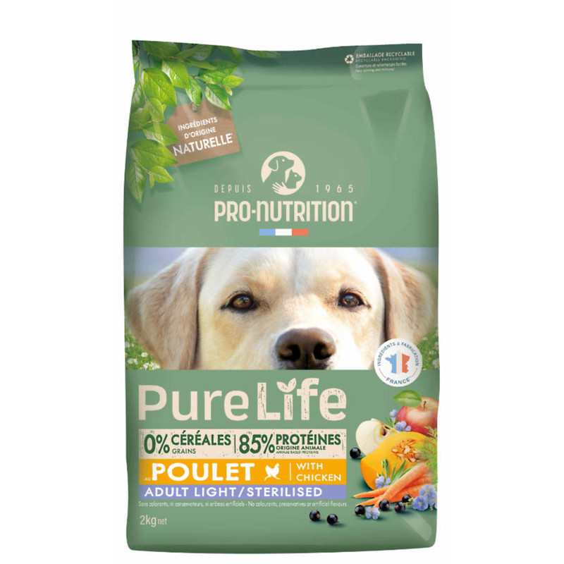 NOVO Pure Life LIGHT & STERILIZED brez žit in glutena