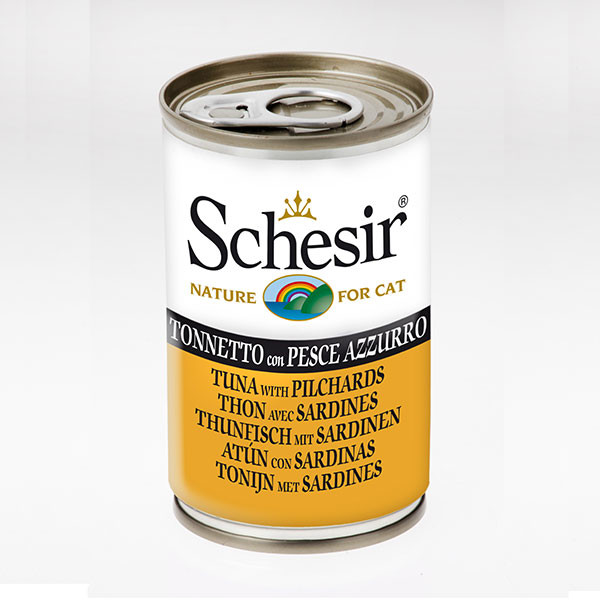 Schesir Cat Jelly TUNINA s SARDINAMI 140g