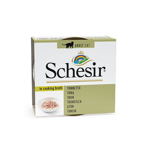 Schesir Cat Cooking broth TUNINA 70g