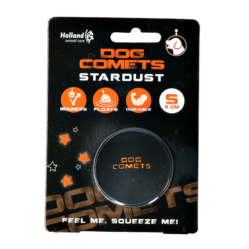 ŽOGA Dog Comets STARDUST črno-oranžna S