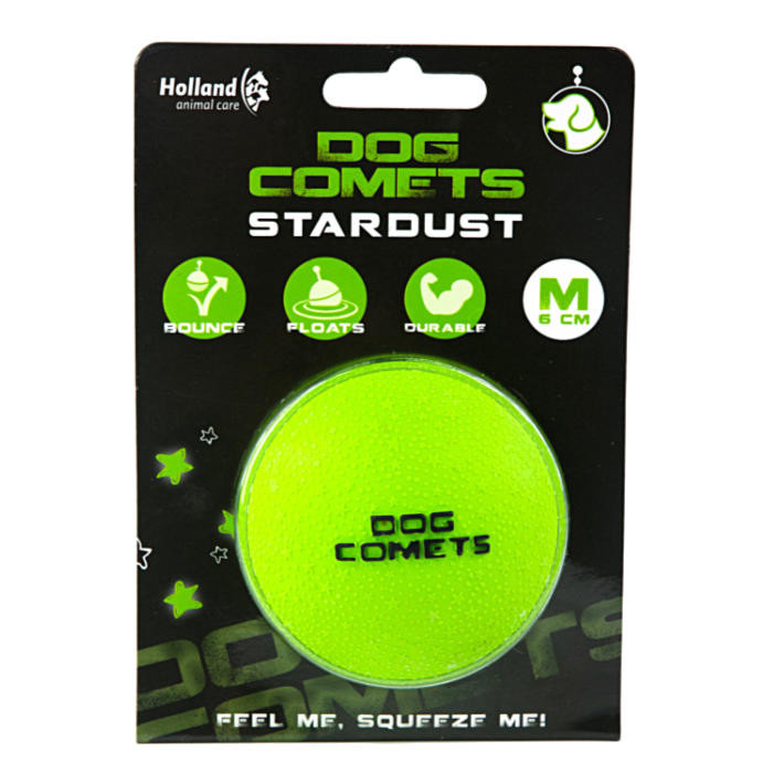 ŽOGA Dog Comets STARDUST zelena M