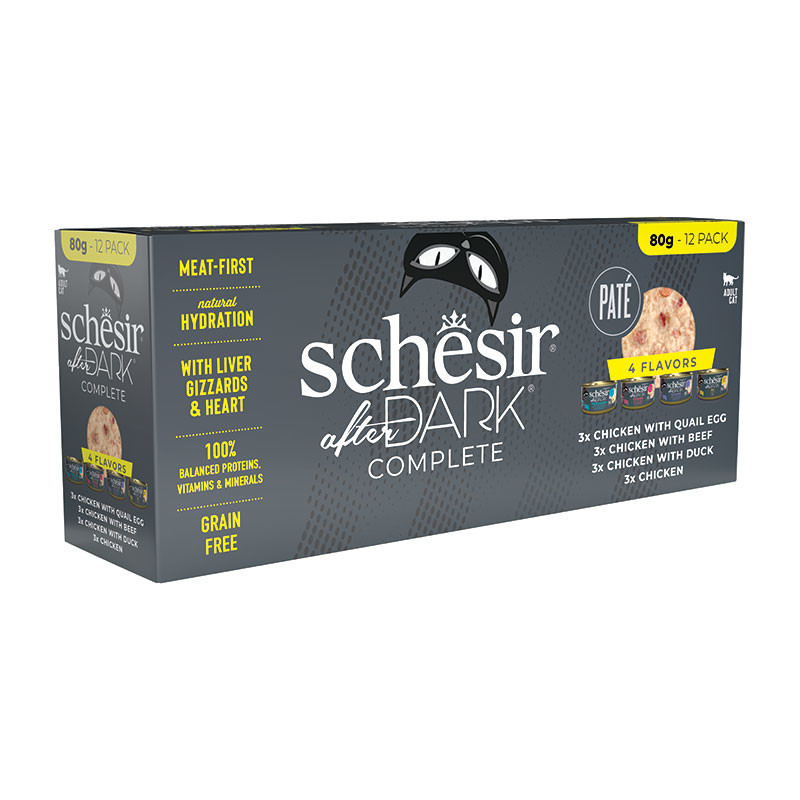 Schesir After Dark Multipack PATE 12x80g