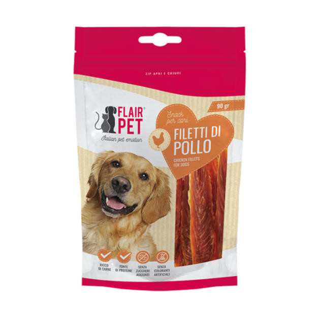 Flair Pet Snack PIŠČANČJI FILEJI 90g