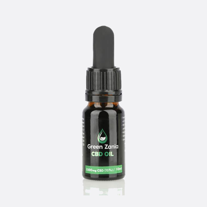 Green Zania 15% CBD kapljice 10ml